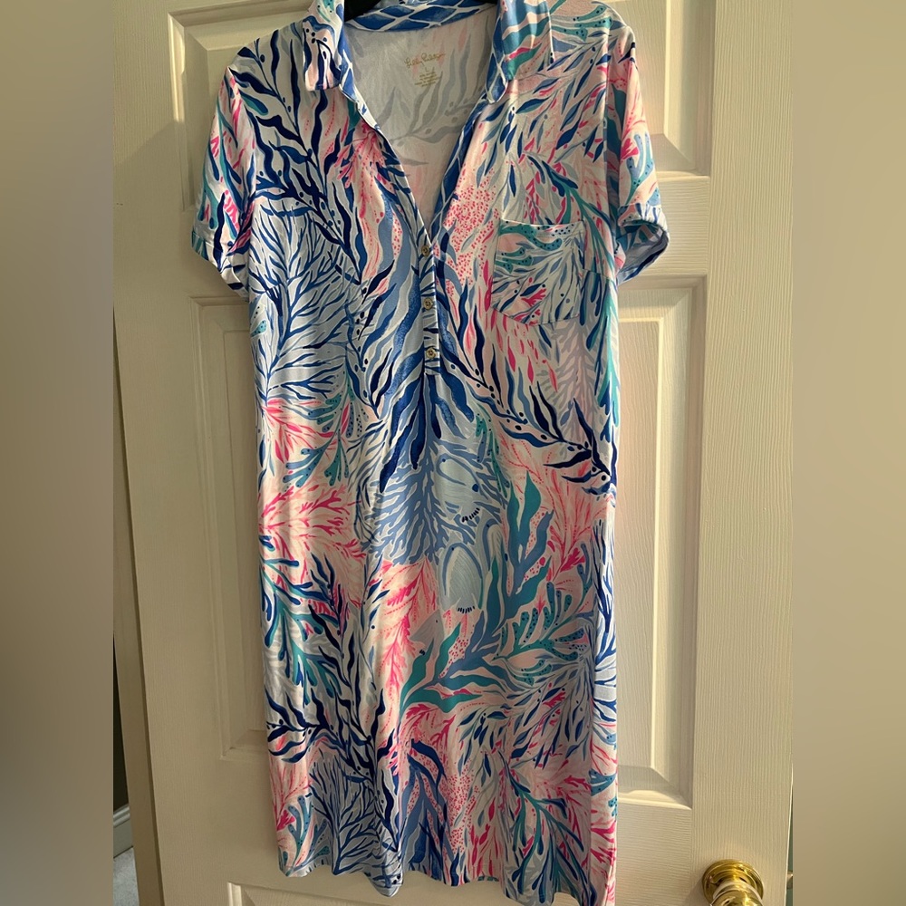 Lilly Pulitzer polo style dress